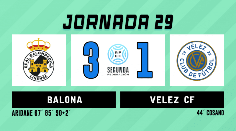 23/24 | Jornada 29: Balona 3 – Vélez CF 1