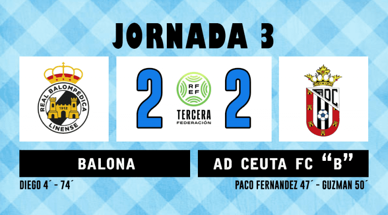 25/26 | Jornada 3: Balona 2 – AD Ceuta FC «B» 2
