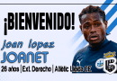 FICHAJE: Bienvenido Joanet // Balona 25/26