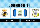25/26 | Jornada 21: Balona 0 – Coria CF 0
