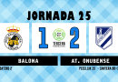 25/26 | Jornada 25: Balona 1 – At. Onubense 2