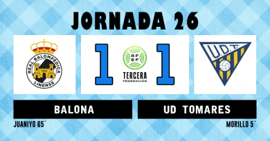 25/26 | Jornada 26: Balona 1 – UD Tomares 1