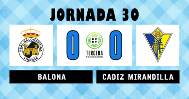 25/26 | Jornada 30: Balona 0 – CCF Mirandilla 0